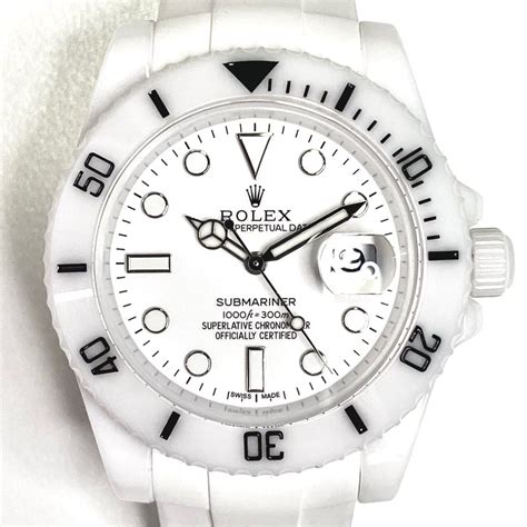 Rolex submariner white